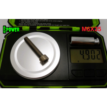 M6x35 śruba tytanowa imbusowa din 912 iso 4762 tytan grade 2