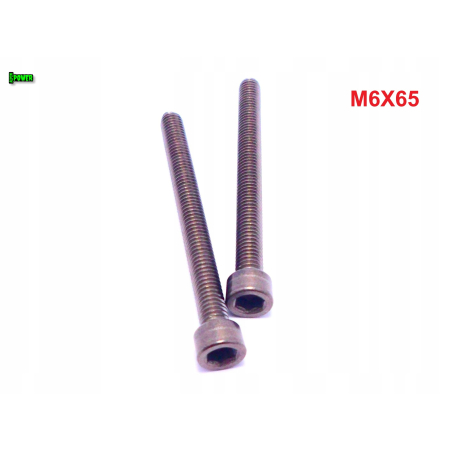 M6x65 śruba imbusowa din 912 iso 4762 tytanowa