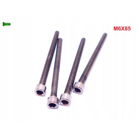 M6x85 śruba tytanowa imbusowa din 912 iso 4762 tytan grade 2