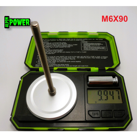 M6x90 śruba tytanowa imbusowa din 912 iso 4762 tytan grade 2