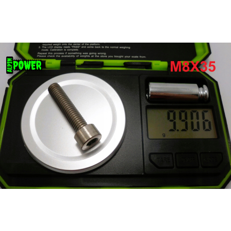 M8x35 śruba tytanowa imbusowa din 912 iso 4762 tytan grade 2