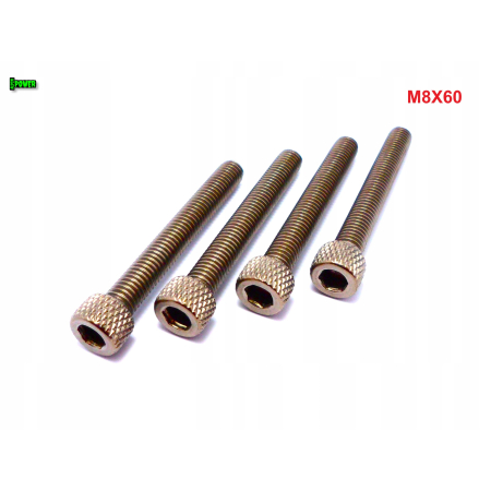 M8x60 śruba imbusowa din 912 iso 4762 tytanowa