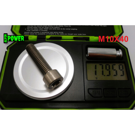 M10x40 śruba tytanowa imbusowa din 912 iso 4762 tytan grade 2