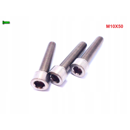 M10x50 śruba tytanowa imbusowa din 912 iso 4762 tytan grade 2