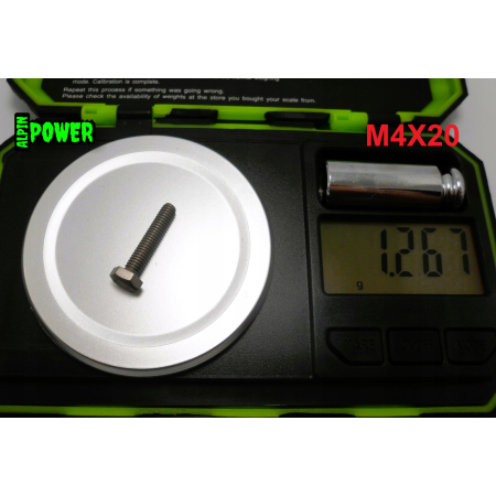 M4x20 śruba tytanowa sześciokątna din 933 iso 4017 tytan grade 2