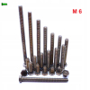 M6x15 śruba tytanowa din 933 tytan grade 2 śruby tytanowe