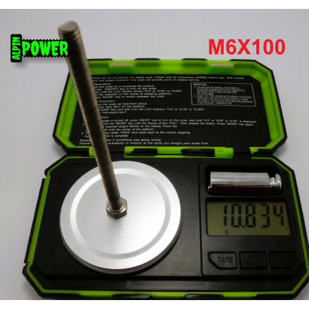 M6x100 śruba tytanowa sześciokątna din 933 iso 4017 tytan grade 2