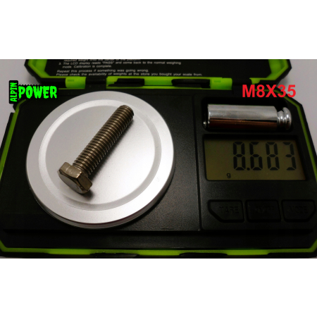 M8x35 śruba din 933 iso 4017 tytanowa grade 2