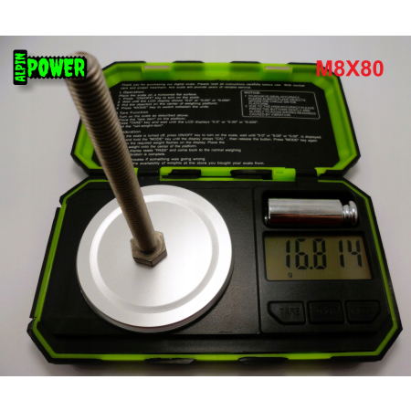 M8x80 śruba tytanowa sześciokątna din 933 iso 4017 tytan grade 2