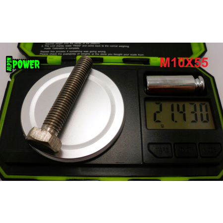 M10x55 śruba tytanowa sześciokątna din 933 iso 4017 tytan grade 2