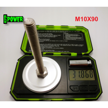 M10x90 śruba tytanowa sześciokątna din 933 iso 4017 tytan grade 2