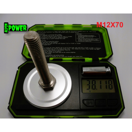 M12x70 śruba tytanowa sześciokątna din 933 iso 4017 tytan grade 2