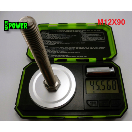 M12x90 śruba tytanowa sześciokątna din 933 iso 4017 tytan grade 2