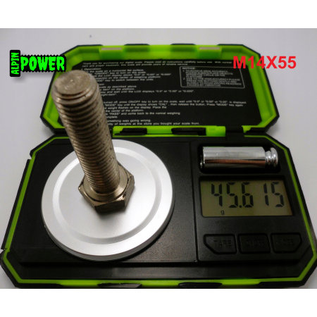 M14x55 śruba tytanowa sześciokątna din 933 iso 4017 tytan grade 2