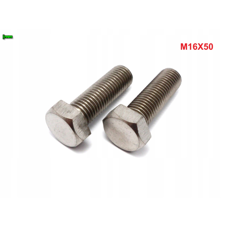 M16x50 śruba tytanowa sześciokątna din 933 iso 4017 tytan grade 2