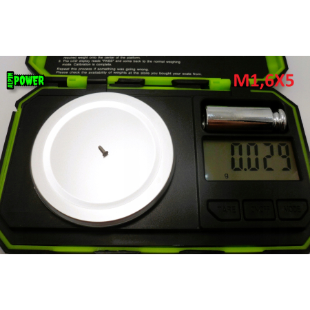 M1,6x5 śruby tytanowe din 965 iso 7046 śruba tytanowa tytan grade 2