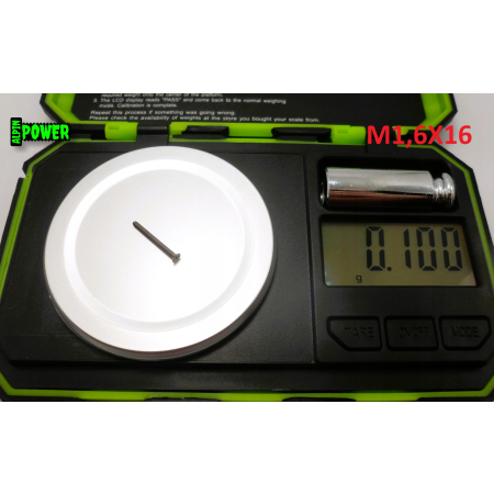 M1,6x16 śruby tytanowe din 965 iso 7046 śruba tytanowa tytan grade 2