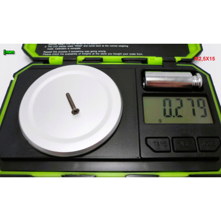 M2,5x15 śruby tytanowe din 965 iso 7046 śruba tytanowa stożkowa tytan gr 2