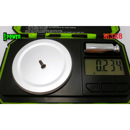 M3x8 śruby tytanowe din 965 iso 7046 śruba tytanowa stożkowa tytan grade 2