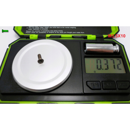 M3,5x10 śruby tytanowe din 965 iso 7046 śruba tytanowa stożkowa tytan gr 2