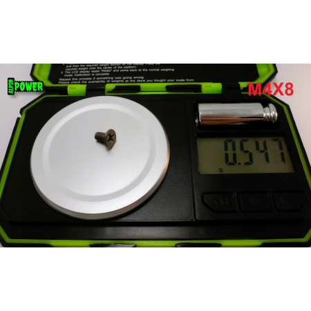 M4x8 śruby tytanowe din 965 iso 7046 śruba tytanowa stożkowa tytan grade 2