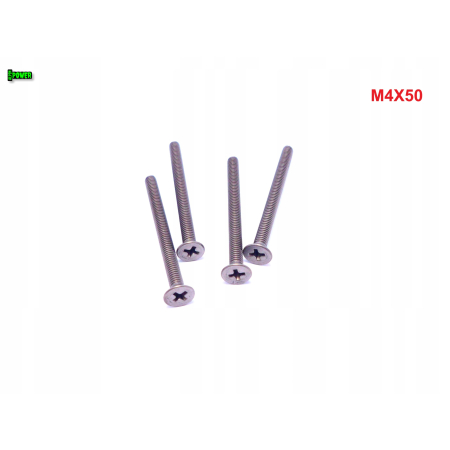 M4x50 śruby tytanowe din 965 iso 7046 śruba tytanowa stożkowa tytan grade 2