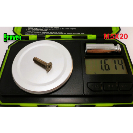 M5x20 śruby tytanowe din 965 iso 7046 śruba tytanowa stożkowa tytan grade 2