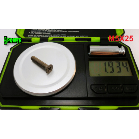 M5x25 śruby tytanowe din 965 iso 7046 śruba tytanowa stożkowa tytan grade 2