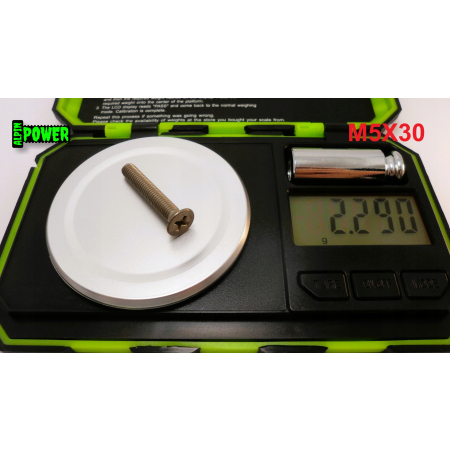 M5x30 śruby tytanowe din 965 iso 7046 śruba tytanowa stożkowa tytan grade 2