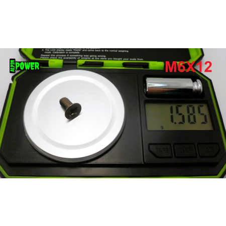 M6x12 śruby tytanowe din 965 iso 7046 śruba tytanowa stożkowa tytan grade 2