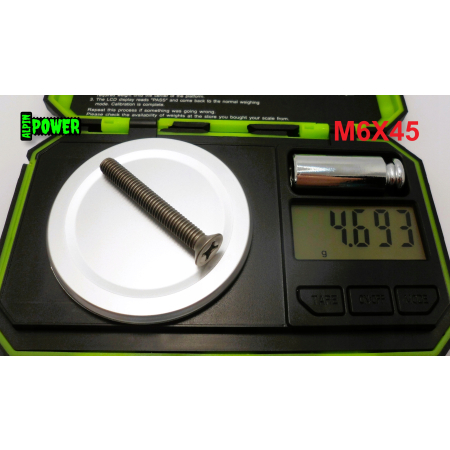 M6x45 śruby tytanowe din 965 iso 7046 śruba tytanowa stożkowa tytan grade 2