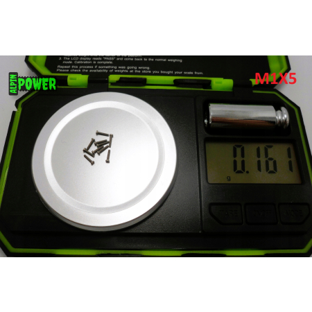 M1x5 śruba philips tytanowa grade 2