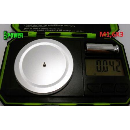 M1,6x3 śruba philips tytanowa grade 2