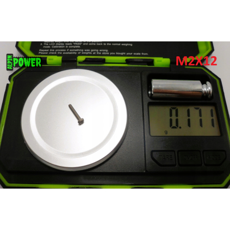 M2x12 śruba philips tytanowa grade 2