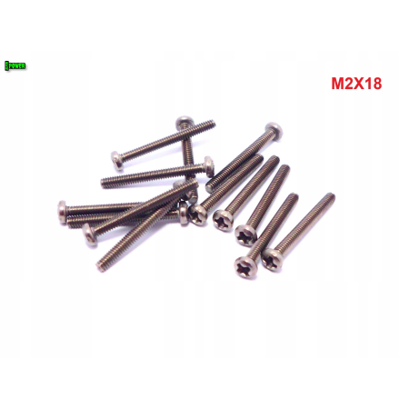 M2x18 śruba philips tytanowa grade 2