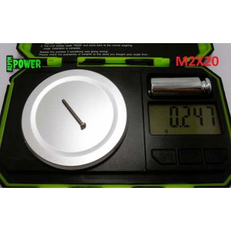 M2x20 śruba philips tytanowa grade 2