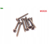 M3x25 śruba philips tytanowa grade 2