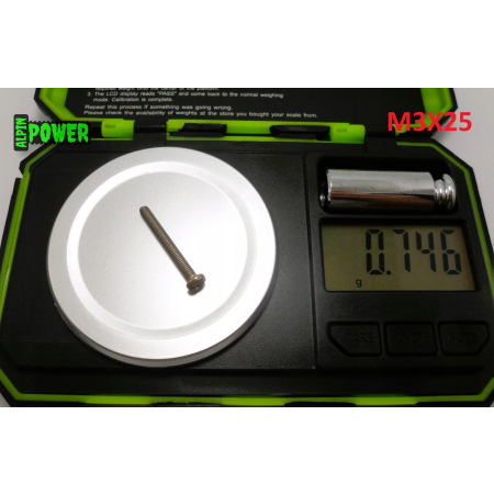 M3x25 śruba philips tytanowa grade 2