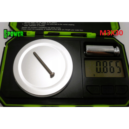 M3x30 śruba philips tytanowa grade 2