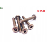 M4x25 śruba philips tytanowa grade 2