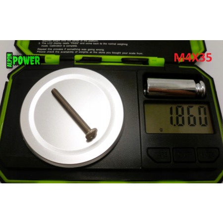 M4x35 śruba philips tytanowa grade 2