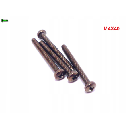 M4x40 śruba philips tytanowa grade 2