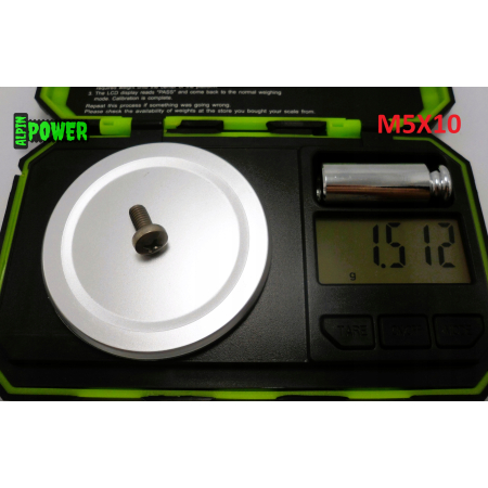 M5x10 śruba philips tytanowa grade 2