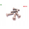 M5x16 śruba philips tytanowa grade 2 din 7985 iso 7045 śruby tytanowe