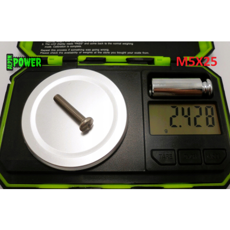 M5x25 śruba philips tytanowa grade 2