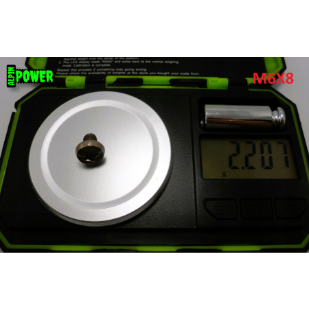 M6x8 śruba philips tytanowa grade 2