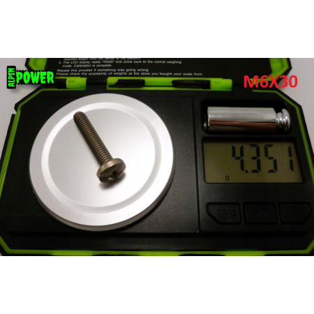M6x30 śruba philips tytanowa grade 2