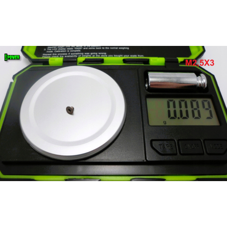 M2,5x3 śruba tytanowa imbusowa din 7991 tytan grade 2 s2,0 śruby tytanowe