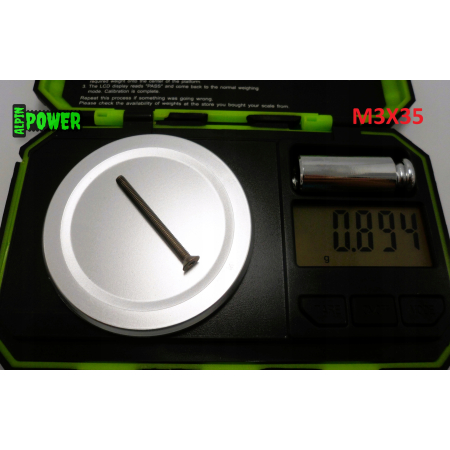 M3x35 śruba tytanowa z łbem stożkowym imbusowa din 7991 tytan grade 2