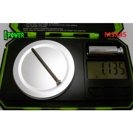 M3x45 śruba tytanowa z łbem stożkowym imbusowa din 7991 tytan grade 2